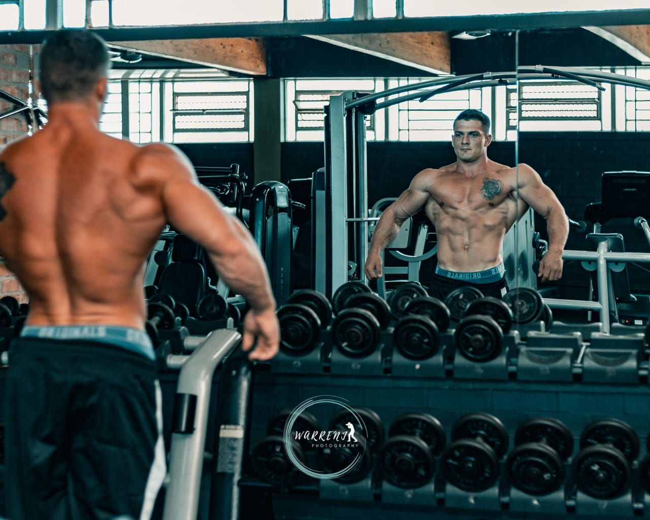 Man in the mirror